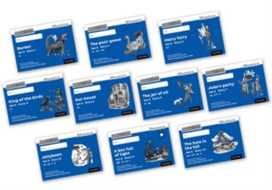 Book cover of: Read Write Inc. Phonics: Blue Set 6 Core Black & White Storybooks (Mixed Pack of 10)