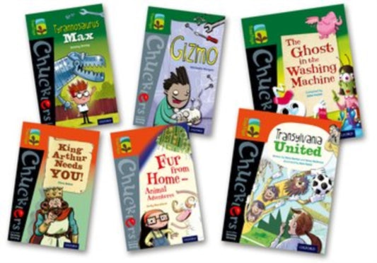 Book cover of: Oxford Reading Tree TreeTops Chucklers: Oxford Levels 12-13: Pack of 6. By: Jeremy Strong