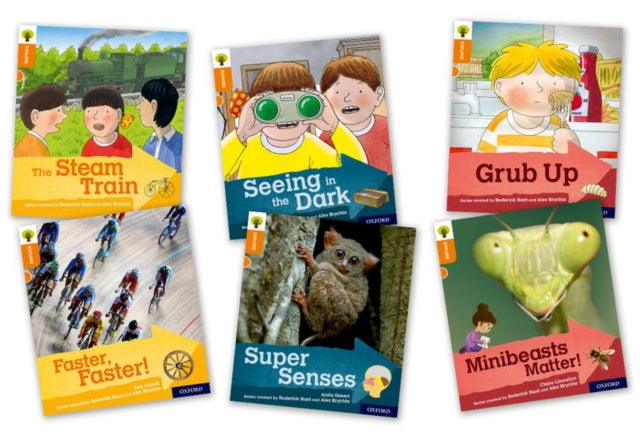 Book cover of: Oxford Reading Tree Explore with Biff, Chip and Kipper: Oxford Level 6: Mixed Pack of 6