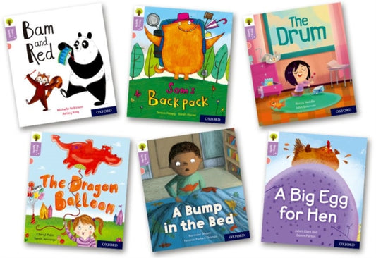 Book cover of: Oxford Reading Tree Story Sparks: Oxford Level 1+: Mixed Pack of 6. By: Michelle Robinson