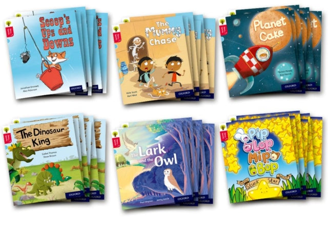 Book cover of: Oxford Reading Tree Story Sparks: Oxford Level 4: Class Pack of 36. By: Jonathan Emmett