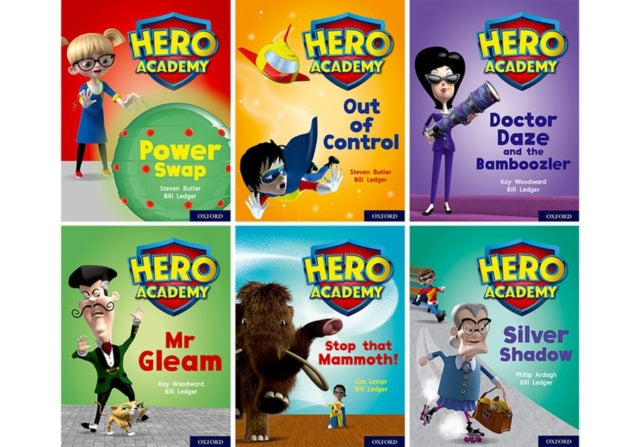 Book cover of: Hero Academy: Oxford Level 8, Purple Book Band: Class pack. By: Bill Ledger