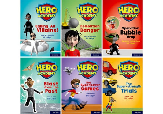 Book cover of: Hero Academy: Oxford Level 10, White Book Band: Class pack. By: Bill Ledger