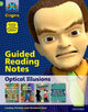 Book cover of: Project X Origins: Lime+ Book Band, Oxford Level 12: Optical Illusions: Guided reading notes. By: Lindsay Pickton