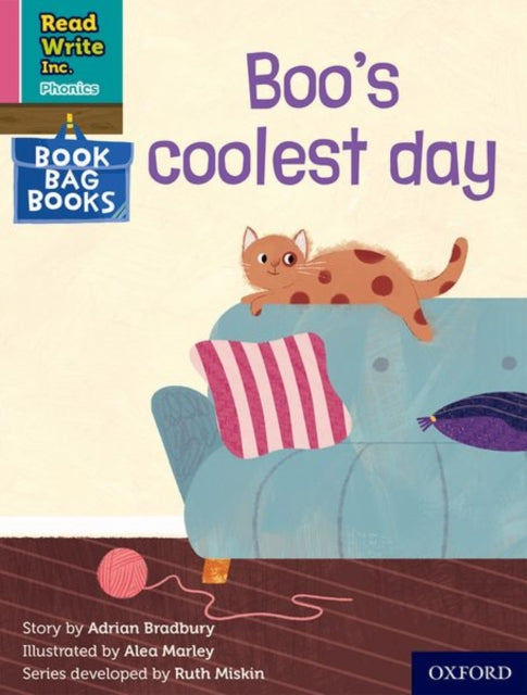 Book cover of: Read Write Inc. Phonics: Boo's coolest day (Pink Set 3 Book Bag Book 10). By: Ruth Miskin