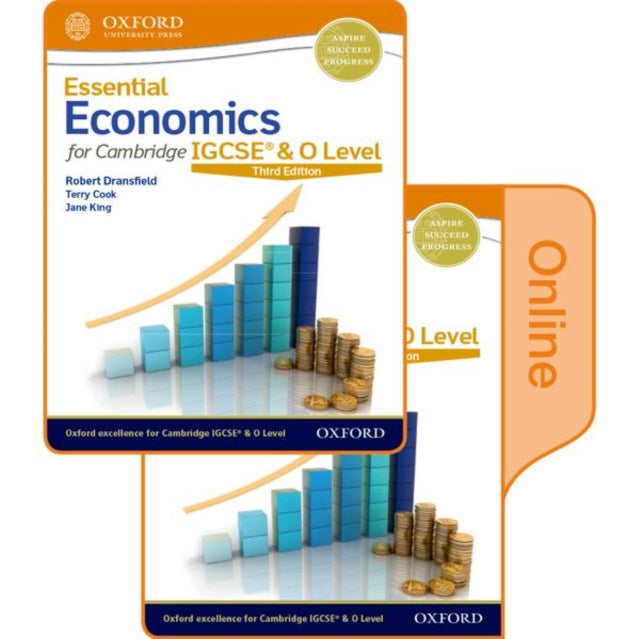 Book cover of: Essential Economics for Cambridge IGCSE & O Level. By: Robert Dransfield