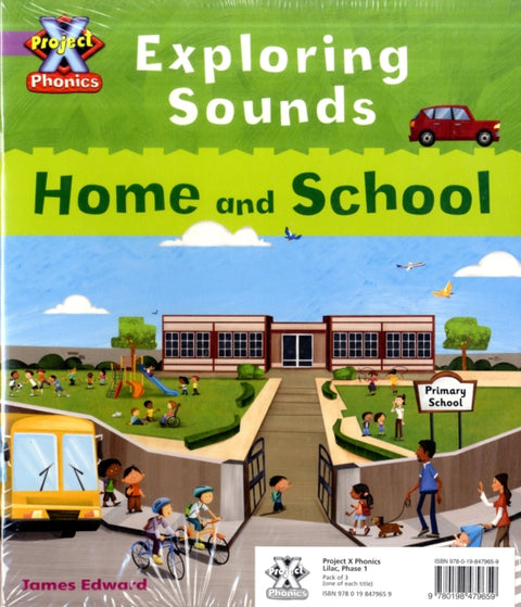 Project X Phonics Lilac: Pack of 3