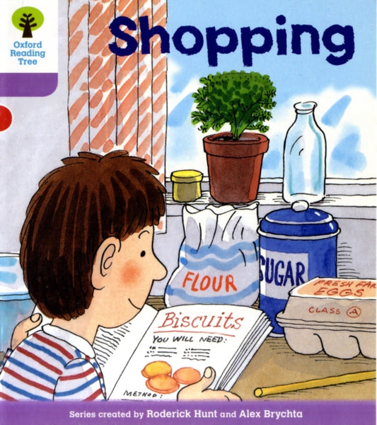 Book cover of: Oxford Reading Tree: Level 1+: More Patterned Stories: Shopping. By: Roderick Hunt