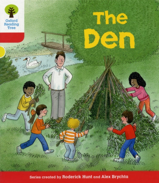 Book cover of: Oxford Reading Tree: Level 4: More Stories C: The Den. By: Roderick Hunt