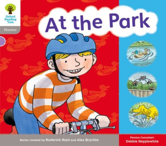 Book cover of: Oxford Reading Tree: Level 1: Floppy's Phonics: Sounds and Letters: At the Park. By: Roderick Hunt