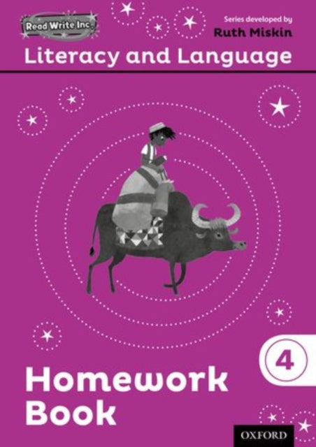 Book cover of: Read Write Inc.: Literacy & Language: Year 4 Homework Book Pack of 10. By: Ruth Miskin