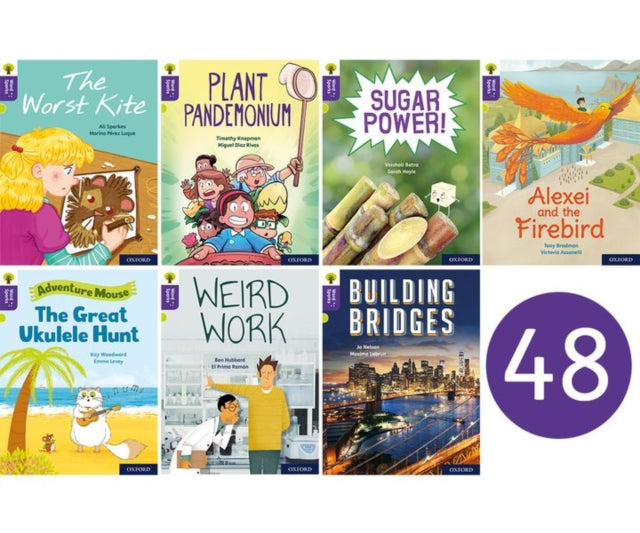 Book cover of: Oxford Reading Tree Word Sparks: Level 11: Class Pack of 48. By: James Clements