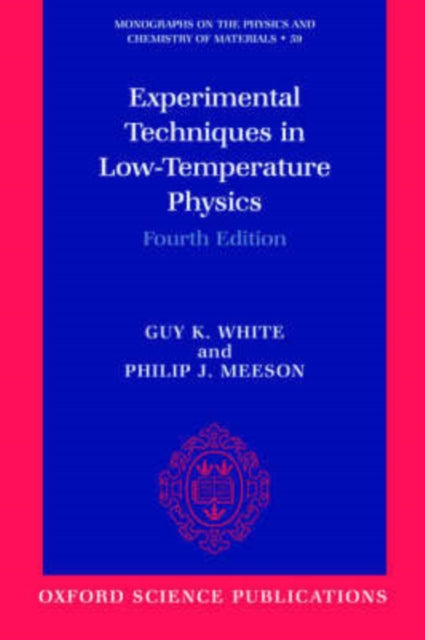 Book cover of: Experimental Techniques in Low-Temperature Physics