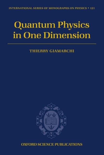 Book cover of: Quantum Physics in One Dimension