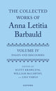 Book cover of: Collected Works of Anna Letitia Barbauld: Volume 4. By: Scott Krawczyk
