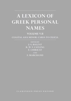 Lexicon of Greek Personal Names
