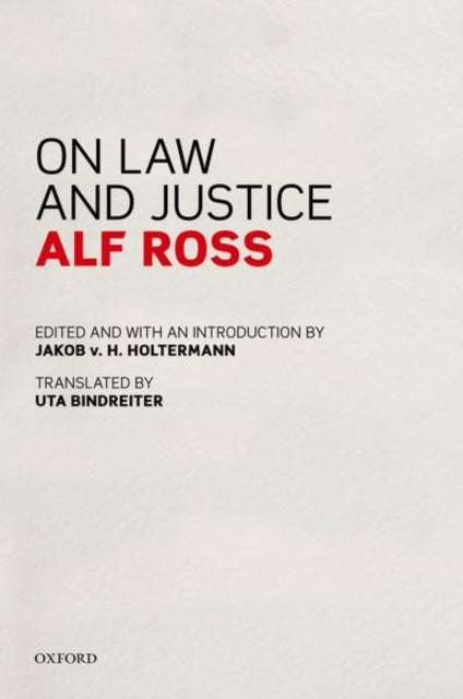 Book cover of: On Law and Justice. By: Alf Ross