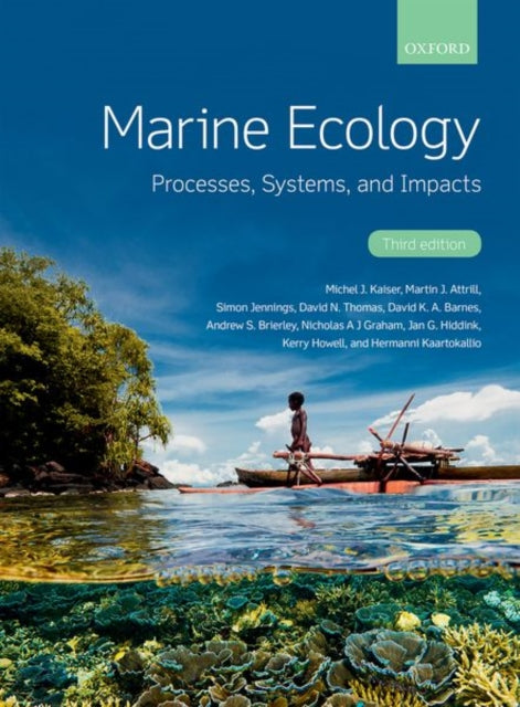 Book cover of: Marine Ecology. By: Michel J. Kaiser
