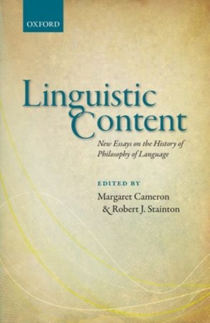 Book cover of: Linguistic Content. By: Margaret Cameron
