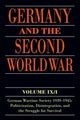 Book cover of: Germany and the Second World War. By: Ralf Blank