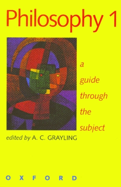 Book cover of: Philosophy 1. By: A. C. Grayling