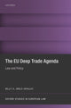 Book cover of: EU Deep Trade Agenda. By: Billy A. Melo Araujo