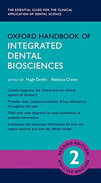 Book cover of: Oxford Handbook of Integrated Dental Biosciences