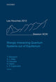 Book cover of: Strongly Interacting Quantum Systems out of Equilibrium