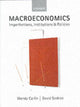Book cover of: Macroeconomics. By: Wendy Carlin