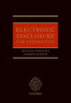 Book cover of: Electronic Disclosure. By: Michael Wheater