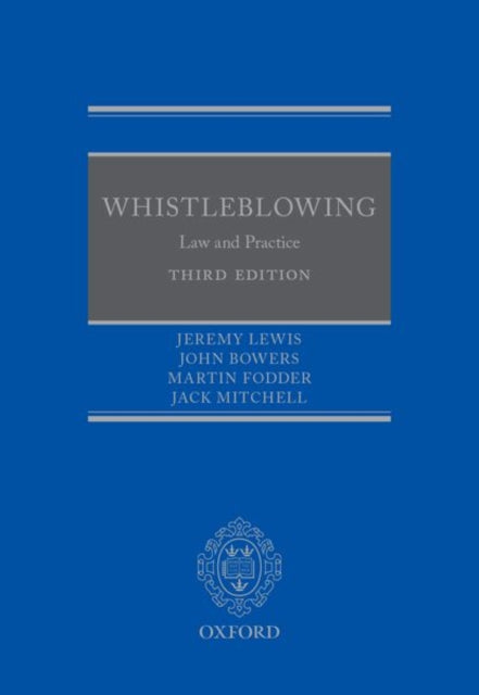 Book cover of: Whistleblowing. By: Bowers, John