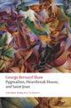 Book cover of: Pygmalion, Heartbreak House, and Saint Joan