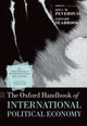 Book cover of: Oxford Handbook of International Political Economy. By: Jon C. W. Pevehouse