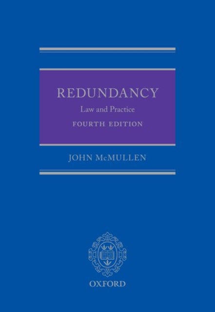Book cover of: Redundancy. By: John McMullen