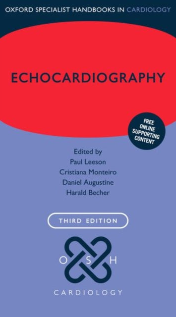Book cover of: Echocardiography. By: Paul Leeson