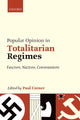 Book cover of: Popular Opinion in Totalitarian Regimes. By: Paul Corner