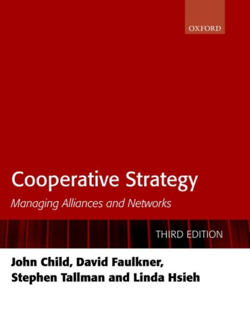Book cover of: Cooperative Strategy. By: John Child