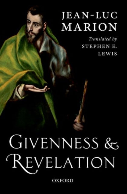 Book cover of: Givenness and Revelation. By: Jean-Luc Marion
