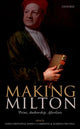 Book cover of: Making Milton. By: Emma Depledge
