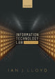 Book cover of: Information Technology Law. By: Ian Lloyd