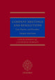Book cover of: Company Meetings and Resolutions. By: Leslie Kosmin