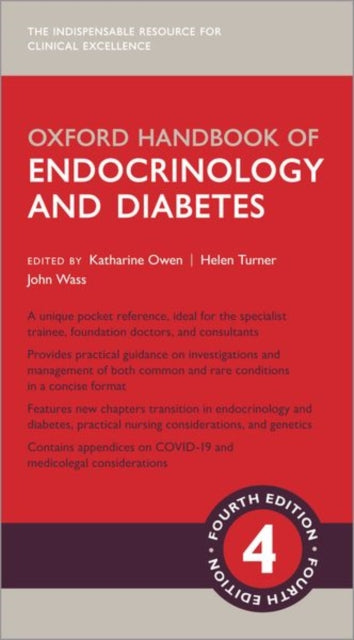 Book cover of: Oxford Handbook of Endocrinology and Diabetes. By: Katharine Owen