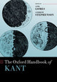 Book cover of: Oxford Handbook of Kant. By: Anil Gomes