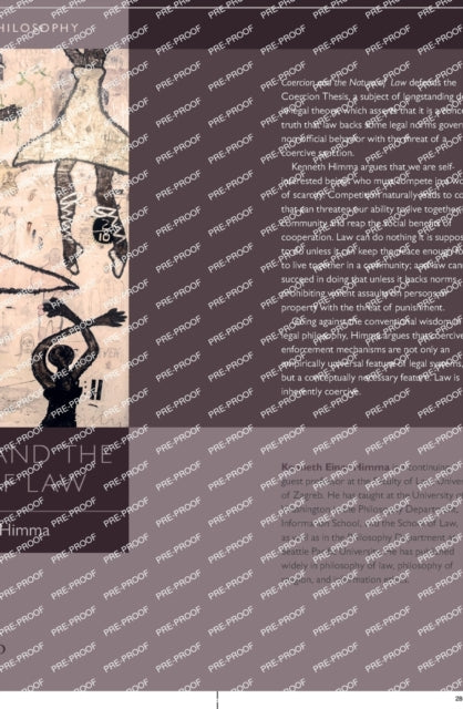 Book cover of: Coercion and the Nature of Law. By: Kenneth Einar Himma