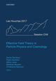 Book cover of: Effective Field Theory in Particle Physics and Cosmology. By: Sacha Davidson