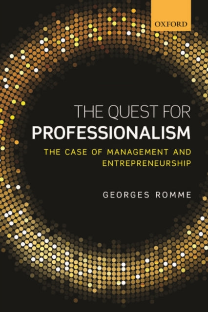 Book cover of: Quest for Professionalism. By: Georges Romme