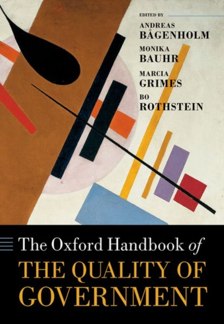 Book cover of: Oxford Handbook of the Quality of Government. By: Andreas Bågenholm