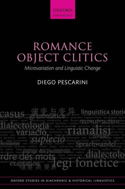 Book cover of: Romance Object Clitics. By: Diego Pescarini