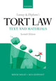 Book cover of: Lunney & Oliphant's Tort Law. By: Ken Oliphant