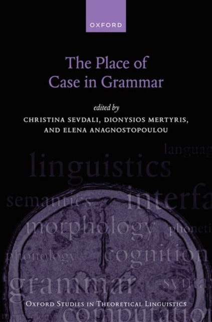 Book cover of: Place of Case in Grammar. By: Christina Sevdali